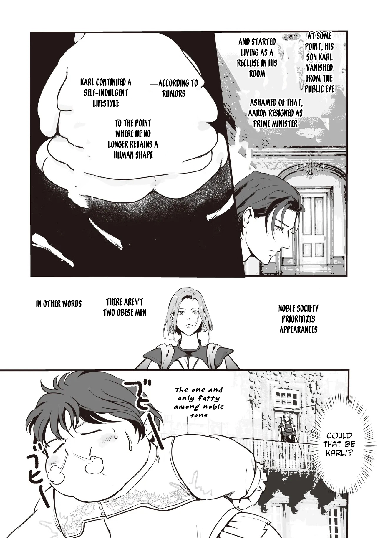 "Reborn as a Fat Villain Noble in an Eroge , Losing Weight and Avoiding Ruin for a Slow Life. Chapter 4 Page 5